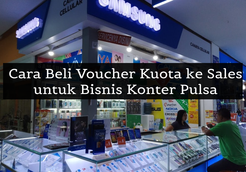 cara beli voucher kuota ke sales