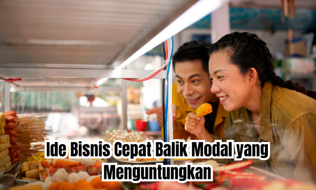 bisnis cepat balik modal