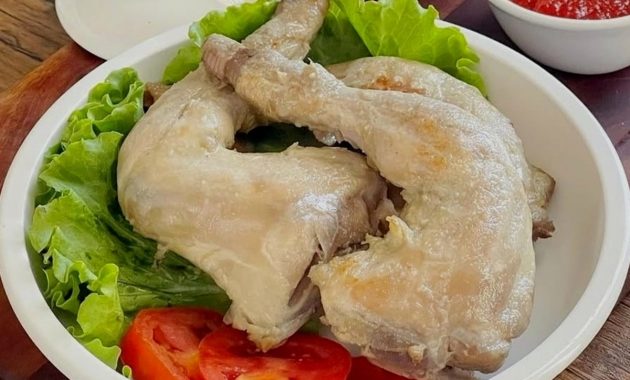 Resep ayam pop yang bisa dicoba dirumah.