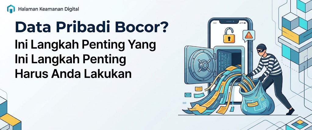Langkah penting yang harus dilakukan saat data bocor / AI Generate