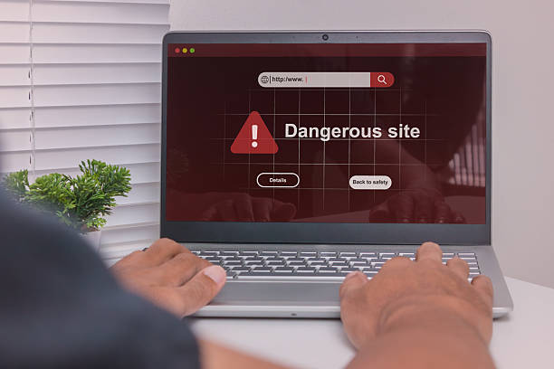 Ilustrasi situs web yang mencurigakan / iStockphoto