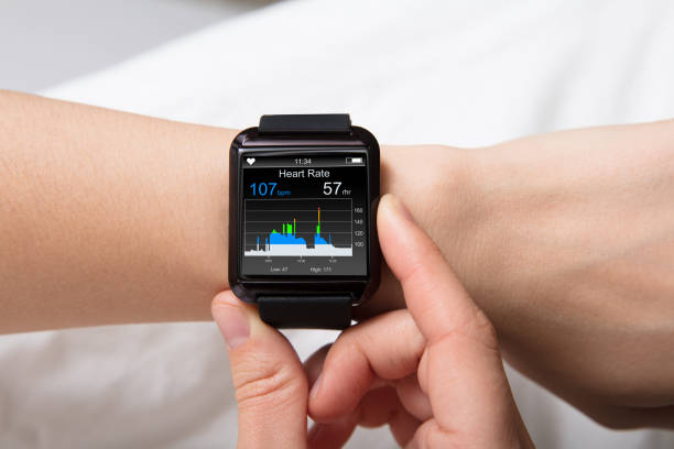 Jam Tangan Pintar Menunjukkan Monitor Detak Jantung / iStockphoto